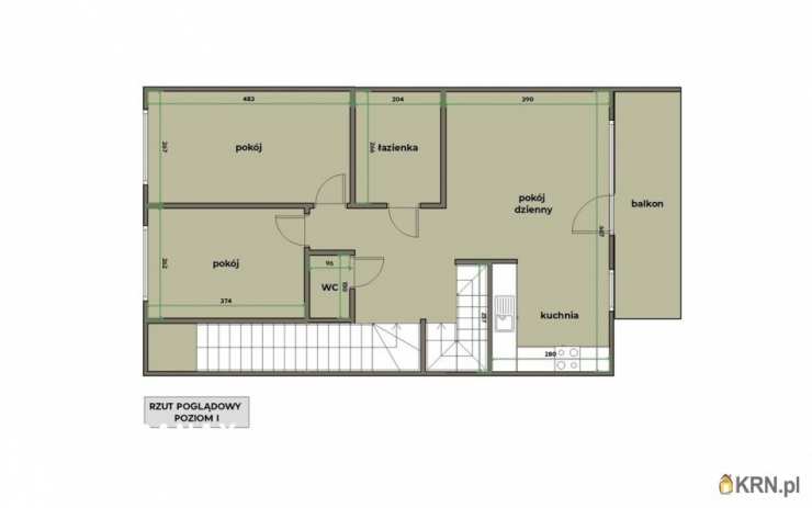 Kraków, Dębniki/Skotniki, ul. A. Dobrowolskiego, Mieszkanie  na sprzedaż, 4 pokojowe