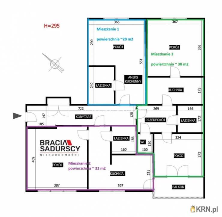 BRACIA SADURSCY NIERUCHOMOŚCI ODDZIAŁ BS5 NOWA HUTA, Mieszkanie  na sprzedaż, Kraków, Stare Miasto, ul. M. Zyblikiewicza
