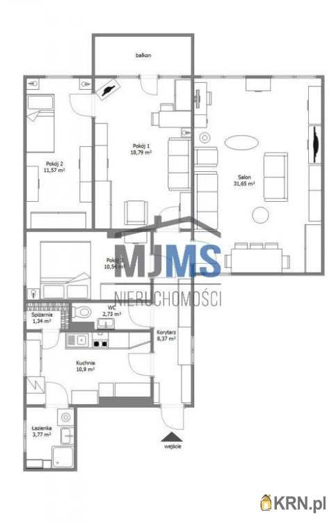 Słupsk, ul. Wojska Polskiego, Mieszkanie  na sprzedaż, 4 pokojowe